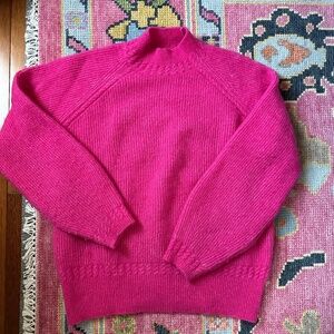 Sezane Otis Jumper - Solidarity Creation Rose Vif - Size S